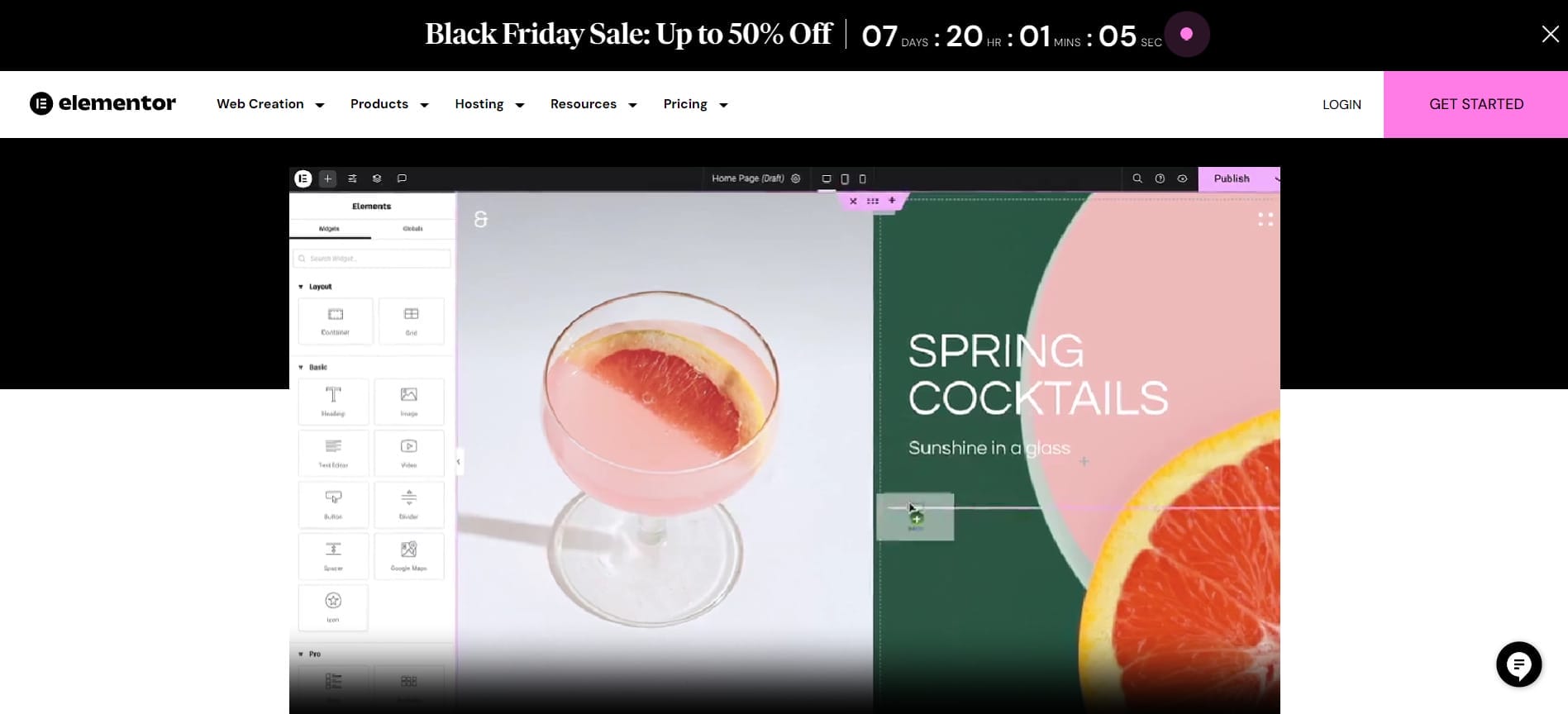 Mastering web design with elementor